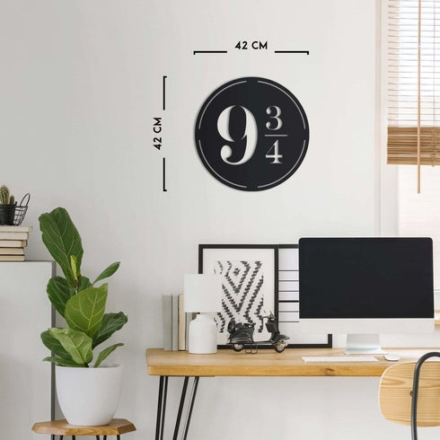 9 3/4 - Metal Wall Art